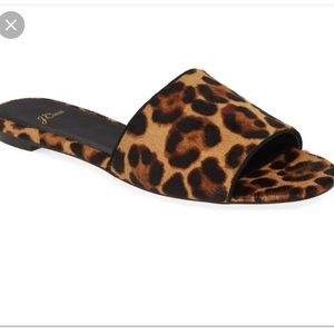 J. Crew Cora Leopard Sandal